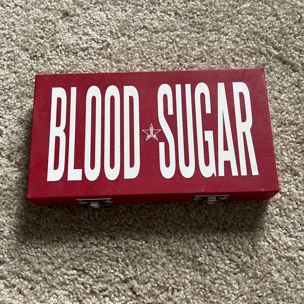Authentic Jeffree Star blood sugar eyeshadow palette